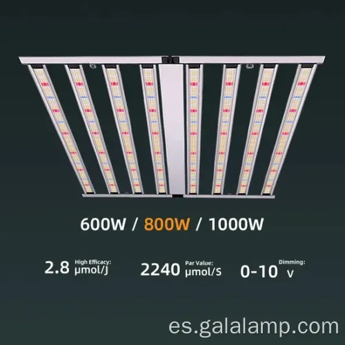Mejorar la fotosíntesis con luz LED de barra de crecimiento premium